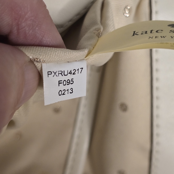 Kate Spade Ivory White Terrace Justine Crossbody bag - Picture 12 of 14